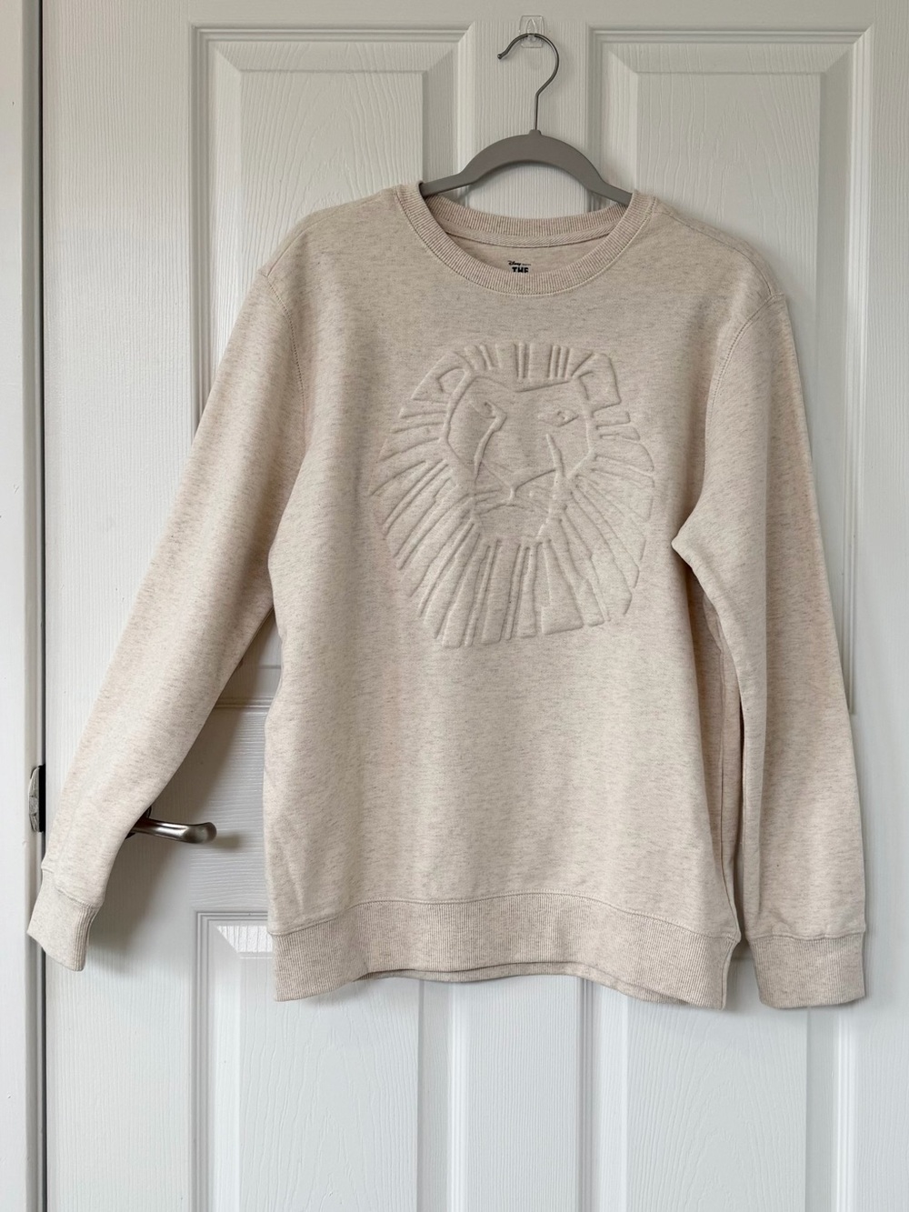 The Lion King the Broadway Musical Embossed Sweatshirt NWT